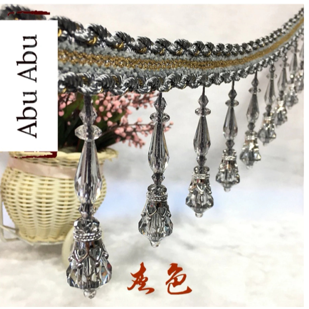 RENDA GORDEN CRYSTAL MEWAH (±11 meter)