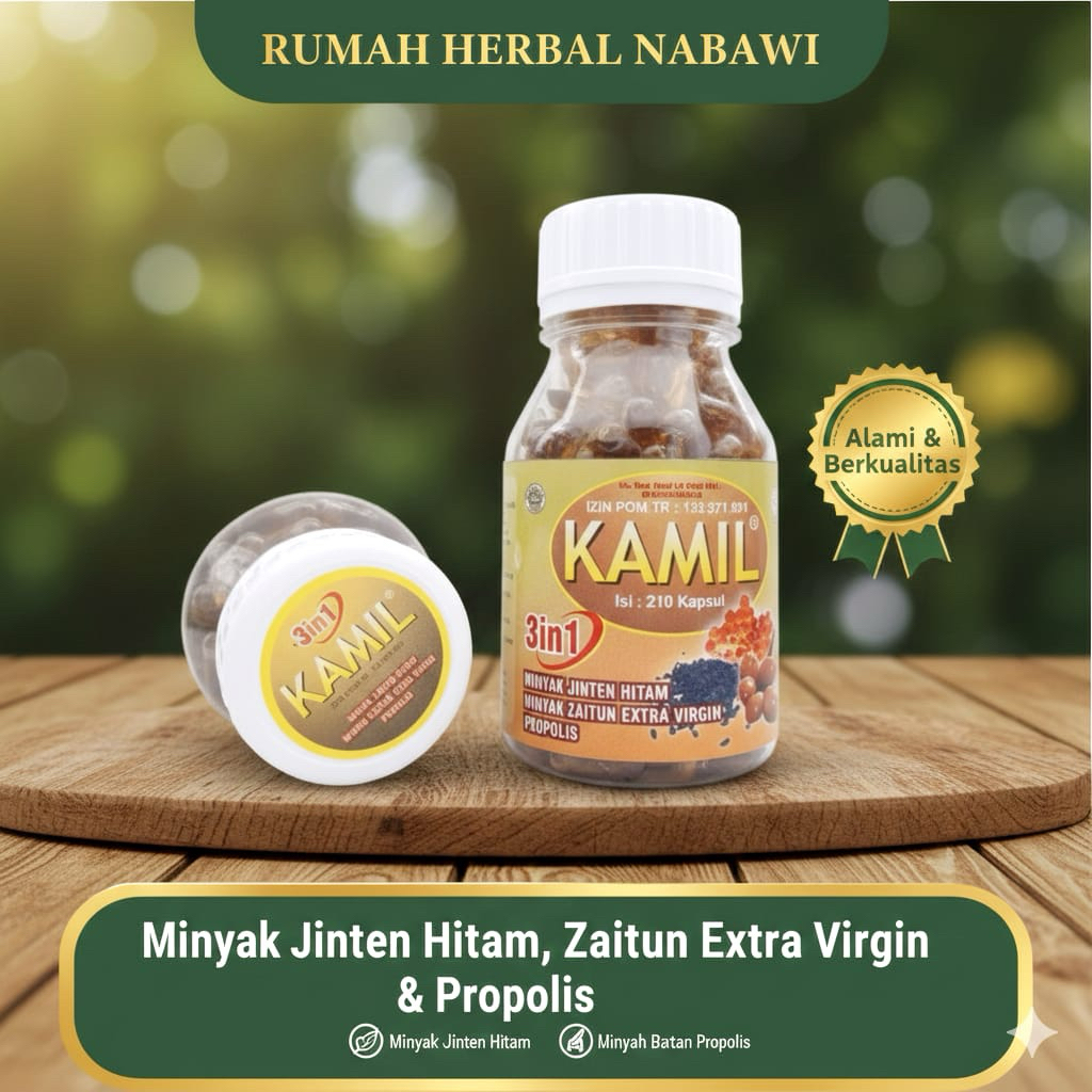 Kamil 3in1 | 3in1 habbatussauda propolis zaitun