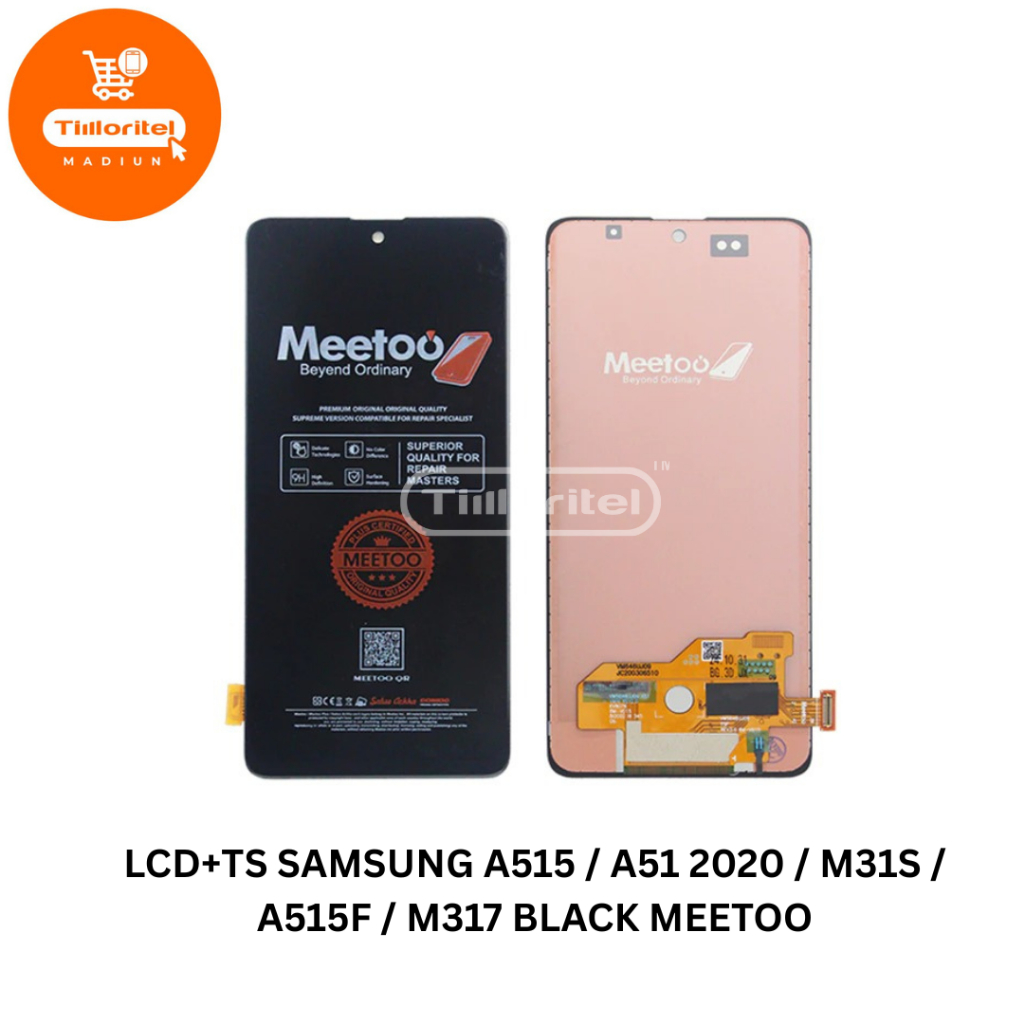 LCD TOUCHSCREEN SAMSUNG A515 / A515F / M317 (GALAXY A51/M31S) BLACK
