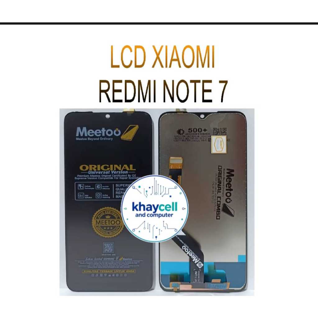 LCD TOUCHSCREEN XIAOMI REDMI NOTE 7 ORIGINAL MEETOO FULL SET