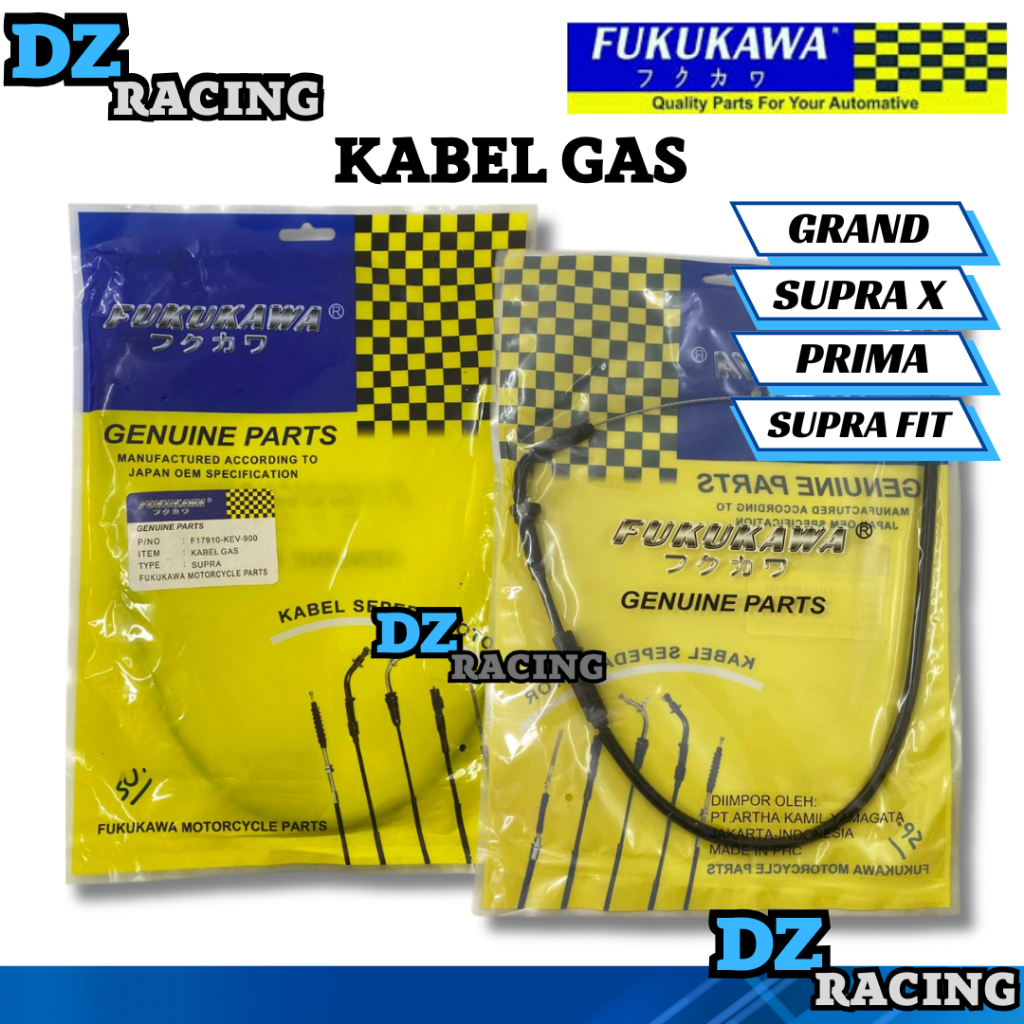 KABEL GAS TALI GAS COMP SUPRA GRAND LEGENDA SUPRA X 100 KABEL TALI GAS ORIGINAL FUKUKAWA