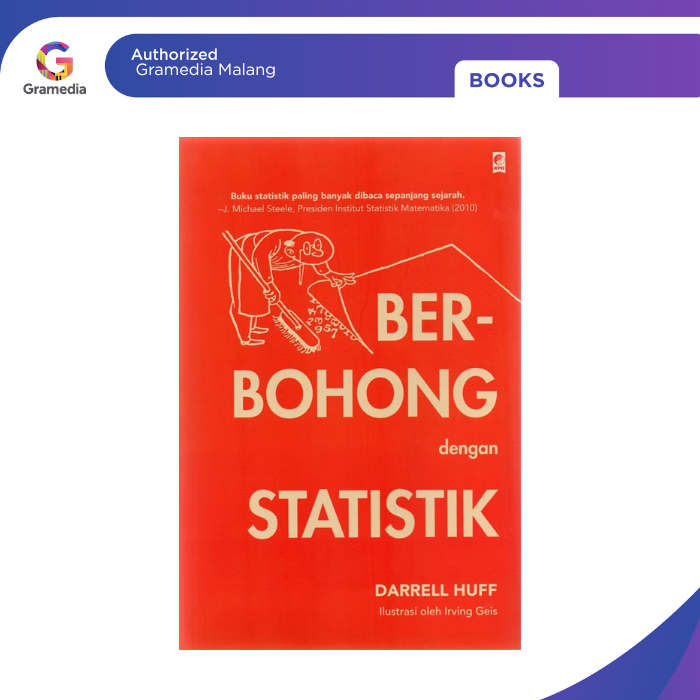 Gramedia Malang - Berbohong Dengan Statistik