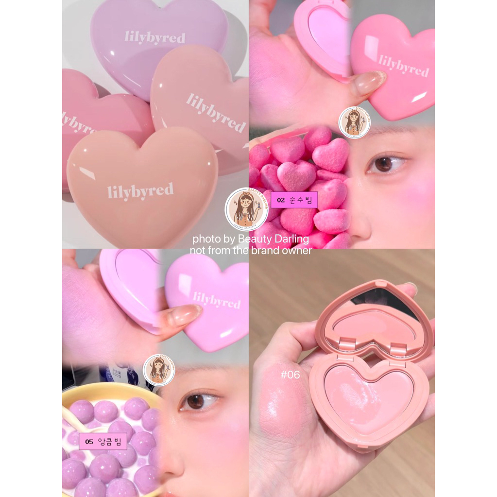 READY STOCK LILYBYRED LUV BEAM CHEEK BALM | CREAM BLUSH PINK PURPLE UNGU COOL TONE NEUTRAL WARM