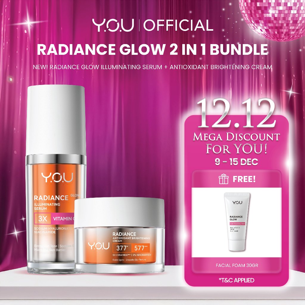 YOU Smoothy Skin Day & Night Bundle YOU Radiance Glow & Peeling