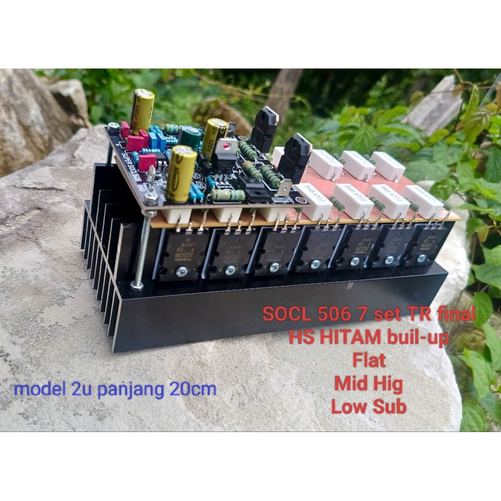 Driver socl 506 2u 7 set Transistor Final Oryginal