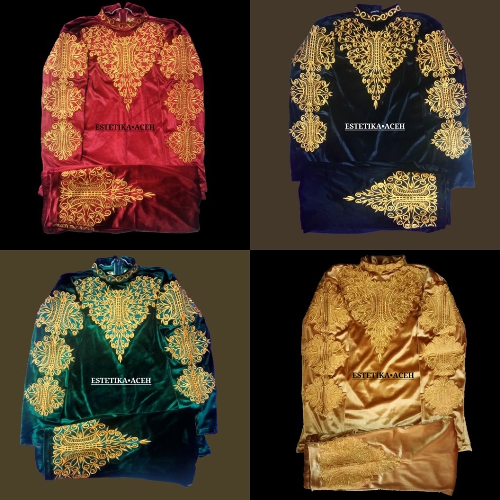 BAJU ACEH ANAK KARNAVAL BLUDRU BORDIR TK-SMA