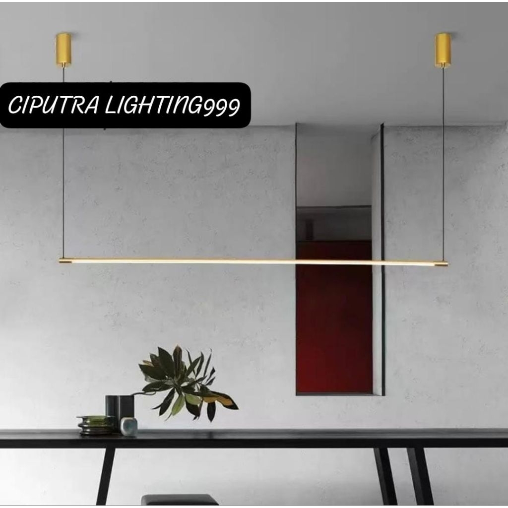 Lampu Gantung Hias Minimalis Modern Meja Makan Meja Island Diameter 150 Cm Elegan