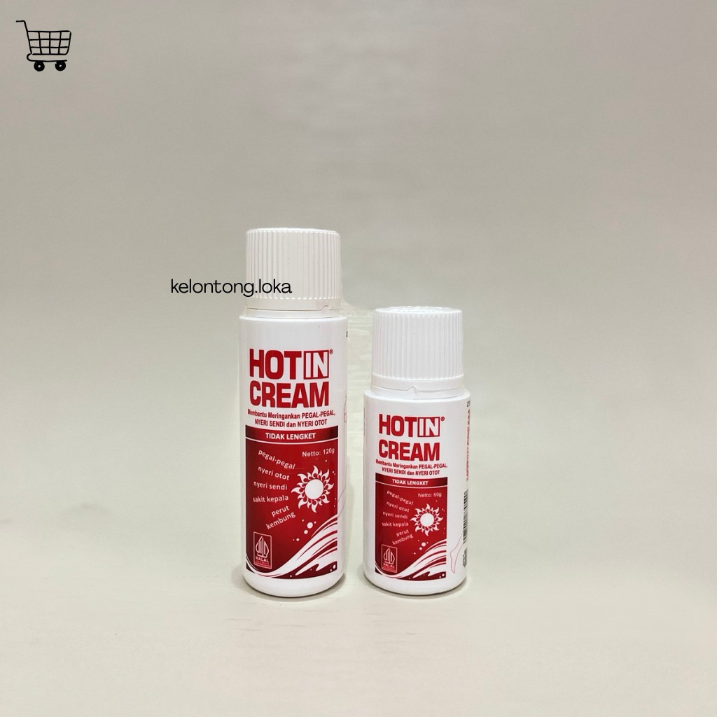 HOT IN CREAM BOTOL 60/120 Gram