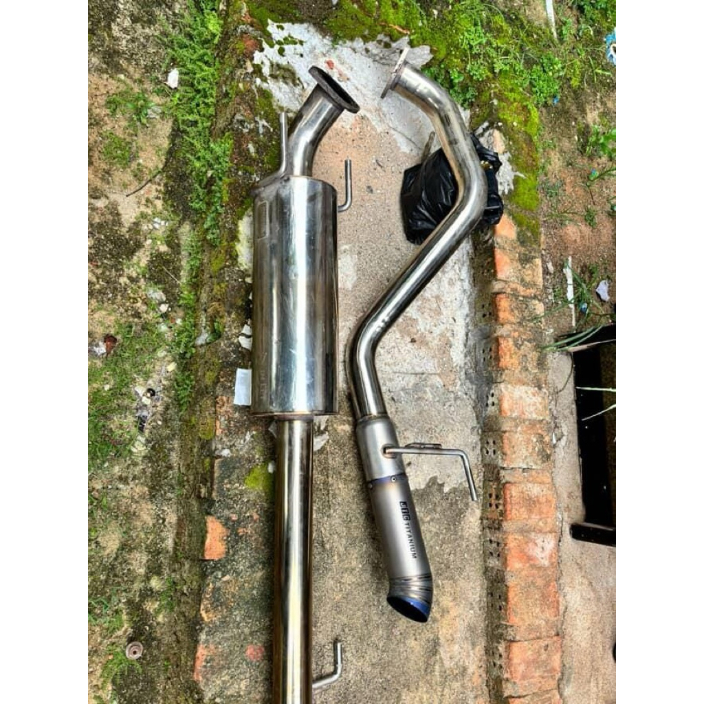 knalpot jtc titanium 1/2gd