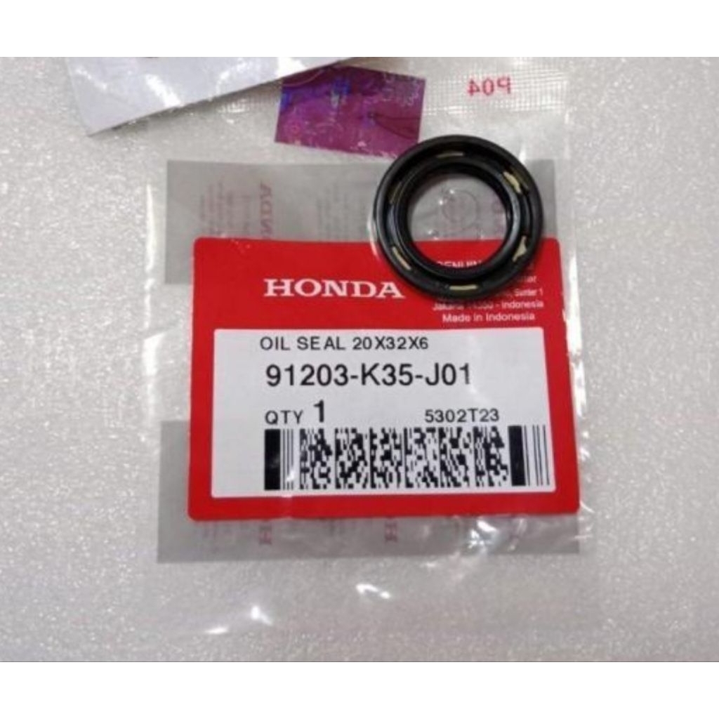 91203-K35-J01 HGP AHM 100% ORIGINAL SIL AS PULY KZR VARIO 125 VARIO 160 ADV OIL SEAL 20X32X6 91203K3