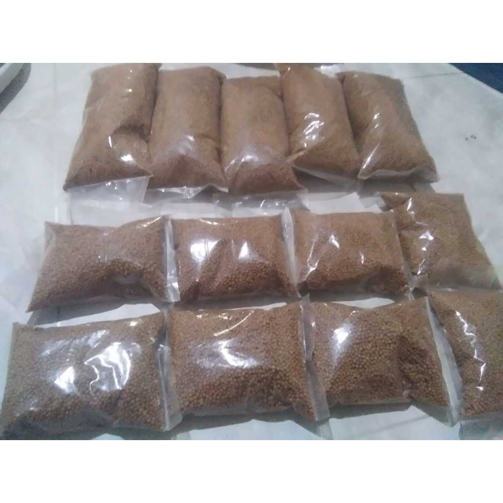 PELET PAKAN IKAN KECIL | KURA-KURA | IKAN LELE | IKAN HIAS 50 GRAM