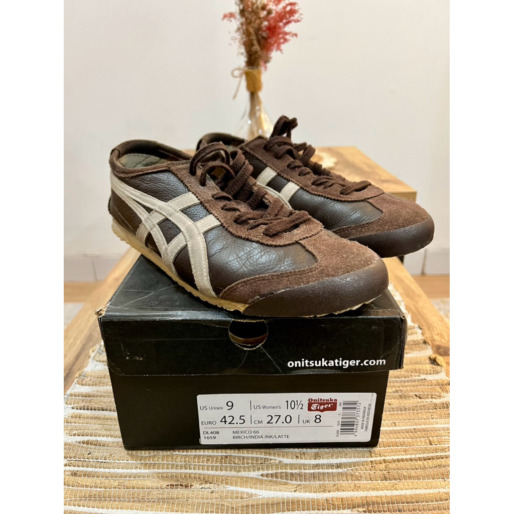 Onitsuka Tiger Mexico 66 Vin Black/Brown