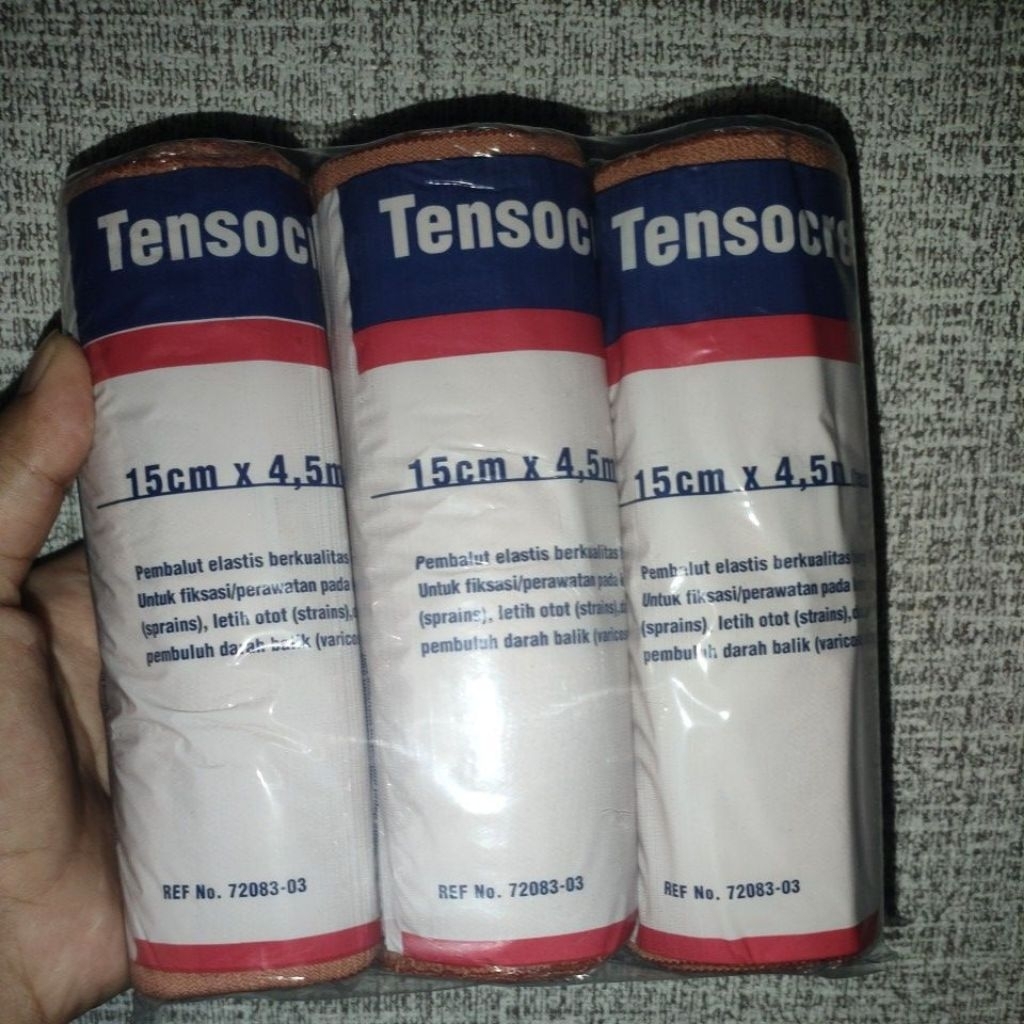 Tensocrepe 15 cm x 4,5 m Elastis perban