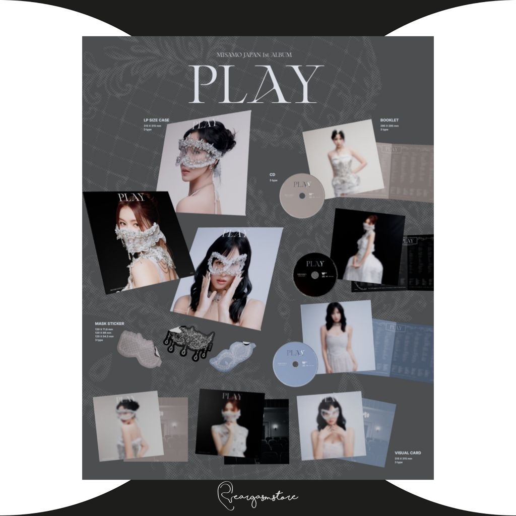 MISAMO (TWICE) - PLAY (JAPAN ALBUM) (MEMBER VER)