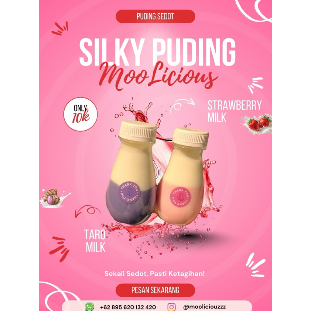 puding sedot