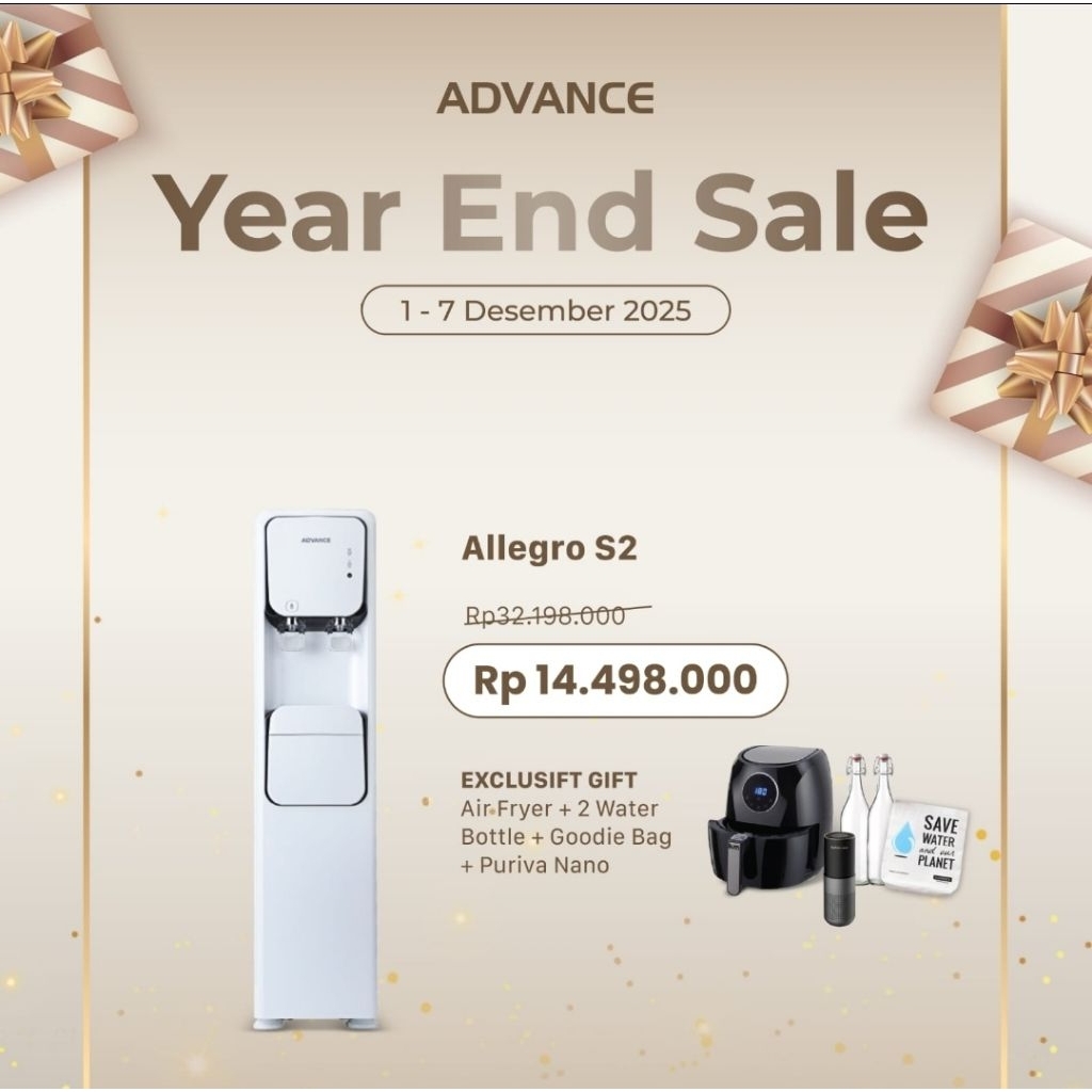 Advance Allegro s2 (2 suhu panas & dingin)