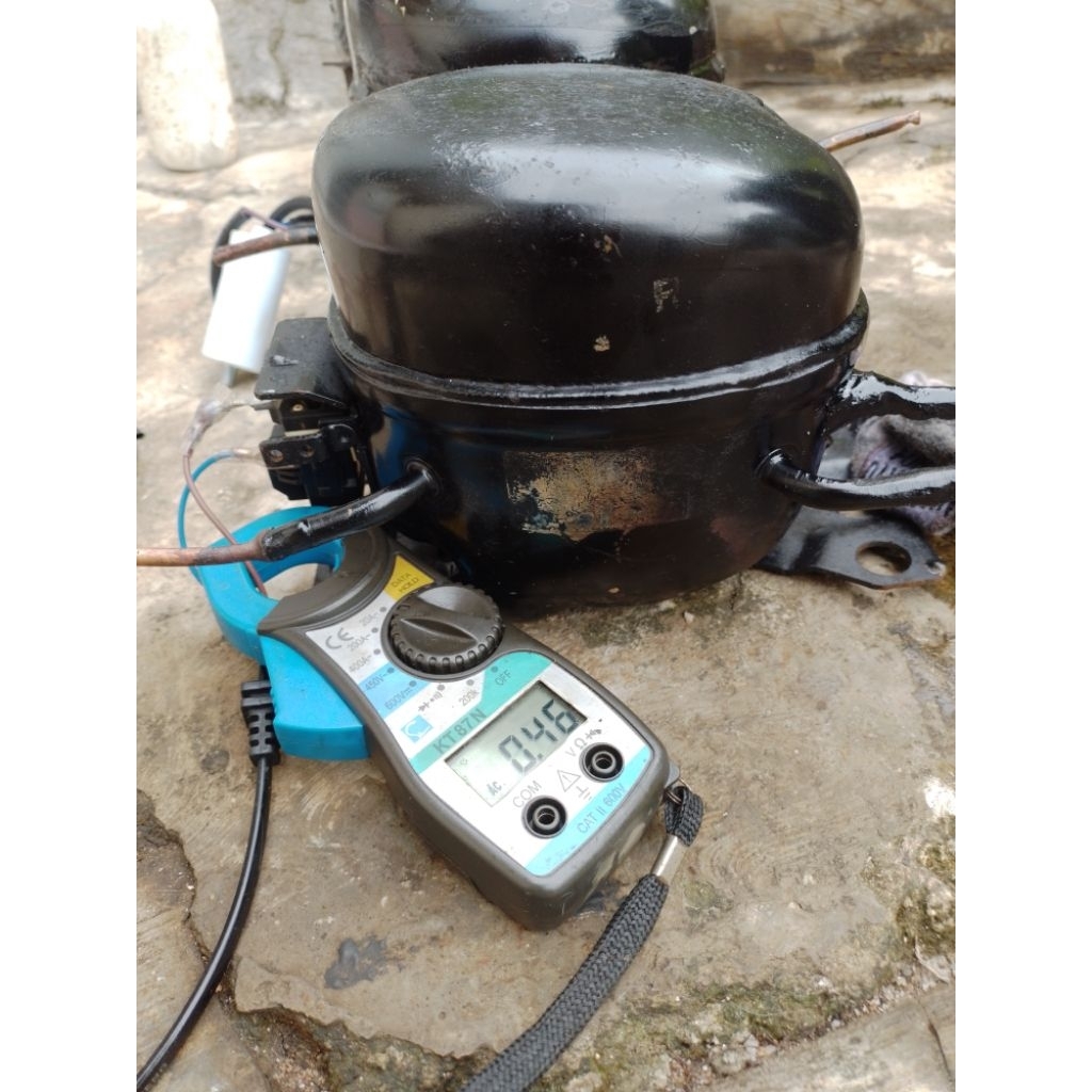 kompresor kulkas aqua 1 pintu copotan