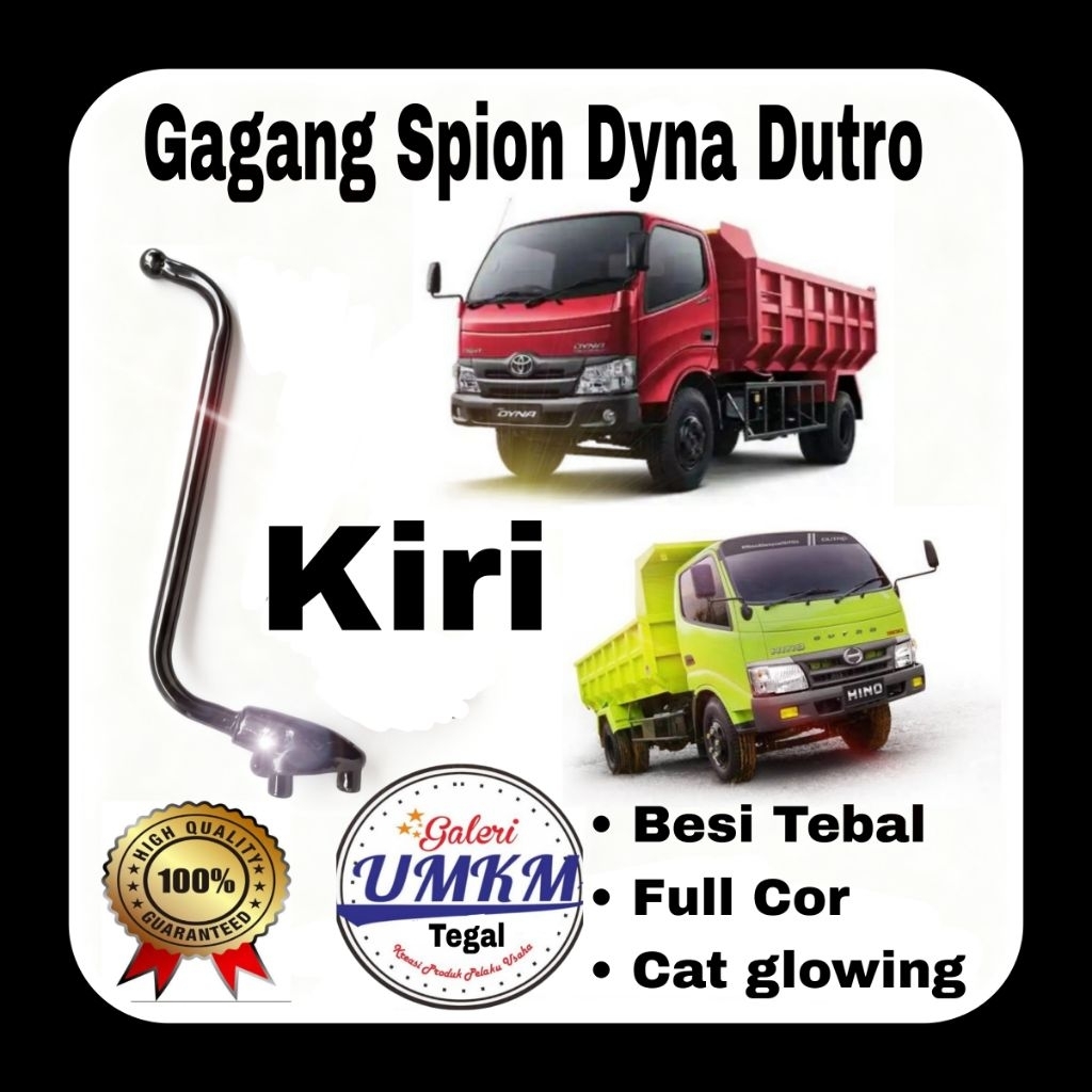Gagang Spion Dyna Dutro KIRI || Tangkai Spion Dyna Dutro Kiri