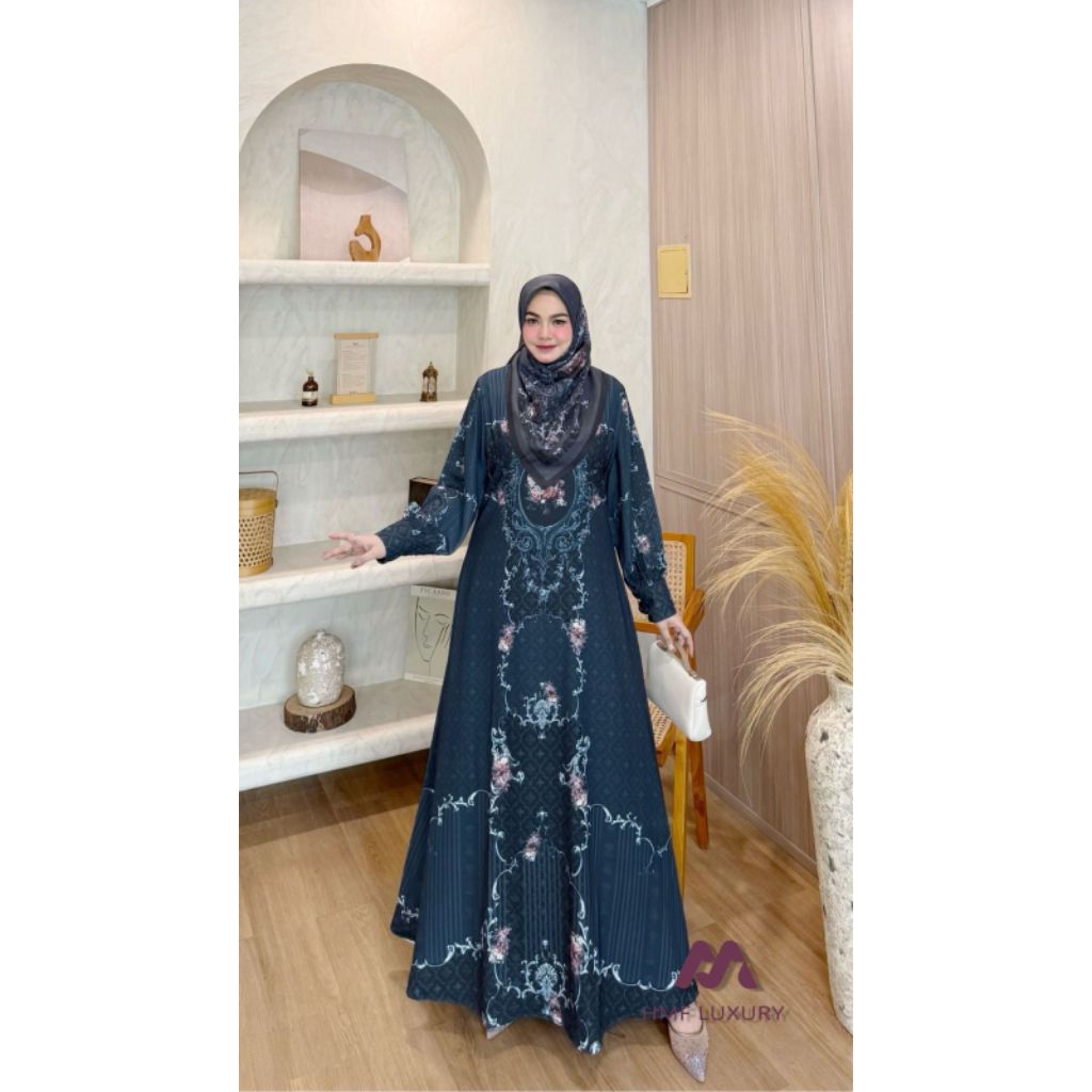 BISA COD/GAMIS REGITA VOL2  DRESS ORI HMF LUXURY SHINBIE/TERMURAH