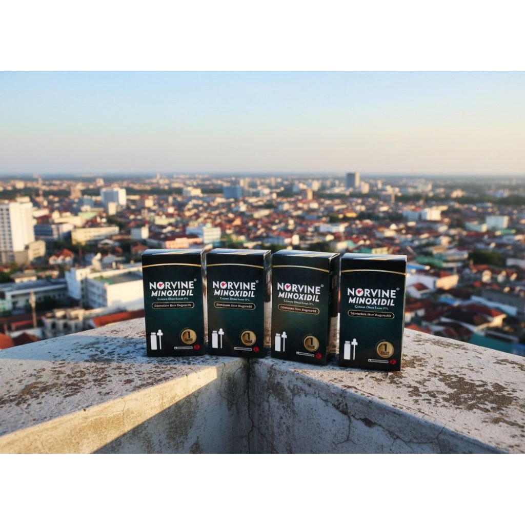 Norvine Minoxidil 5% Penumbuh Rambut Original BPOM