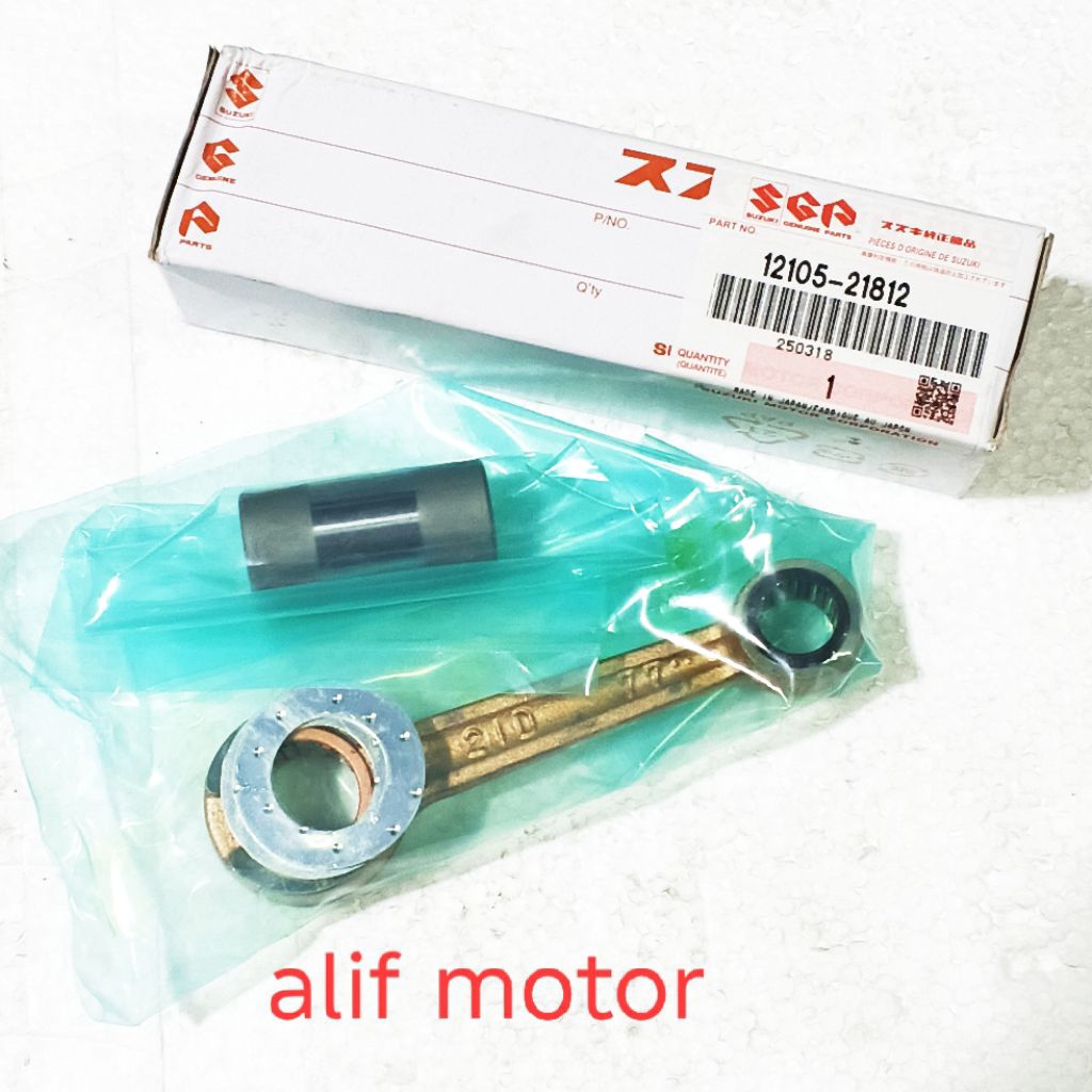 Stand Seher/Connecting rod Set Motor Suzuki Satria 2 TAK LSCM ORIGINAL SUZUKI SGP