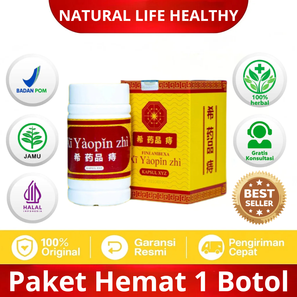 Xi Yaopin Zhi Herbal Obat Wasir 60 Kapsul