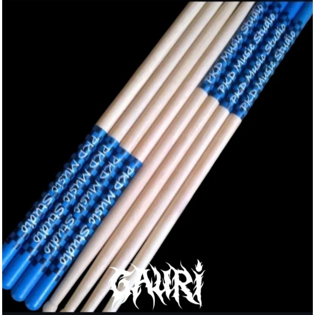 Stick Drum Custom Nama Sendiri (12 pasang)