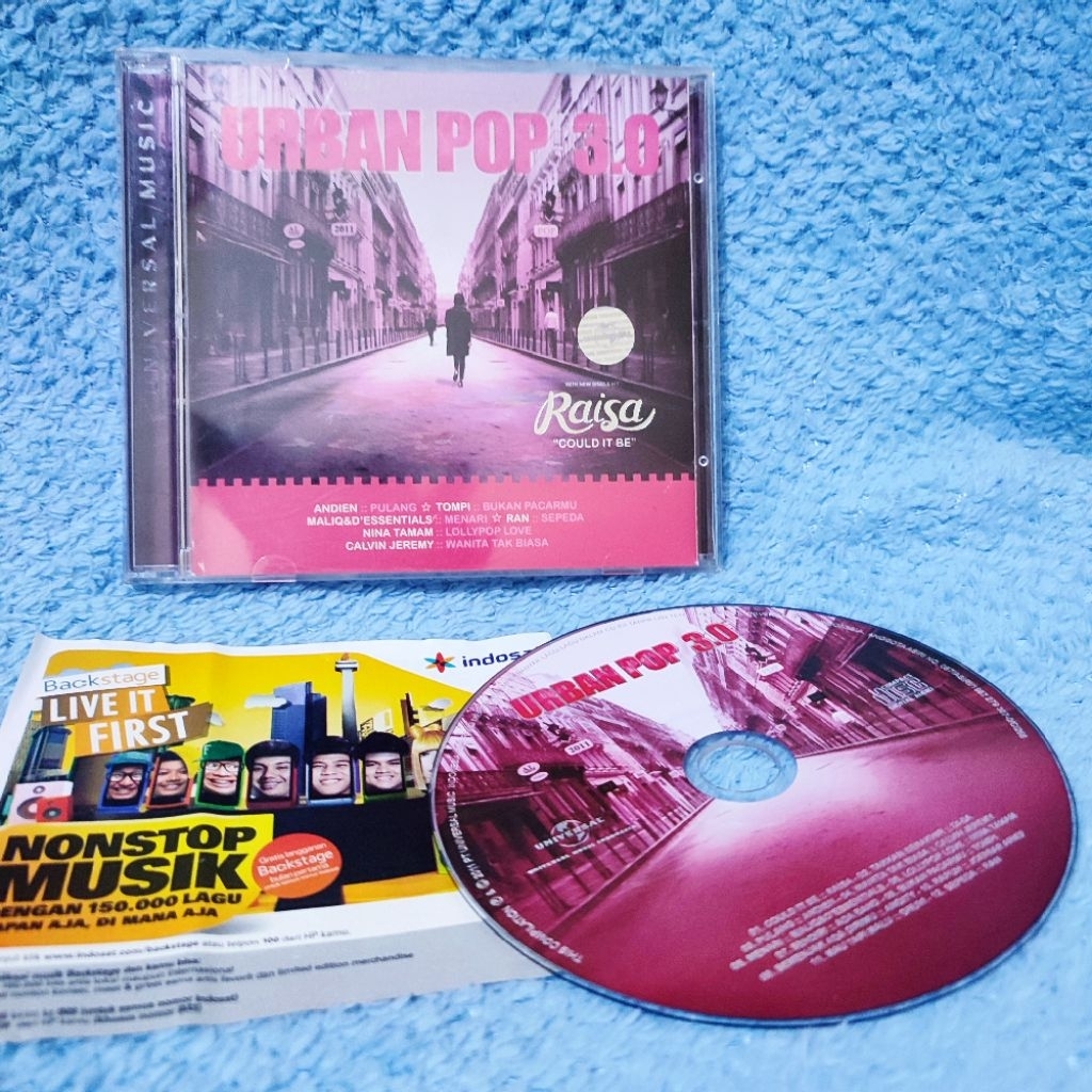 CD Musik Urban Pop 3.0 Raisa Andien Ran Maliq Tompi DLL