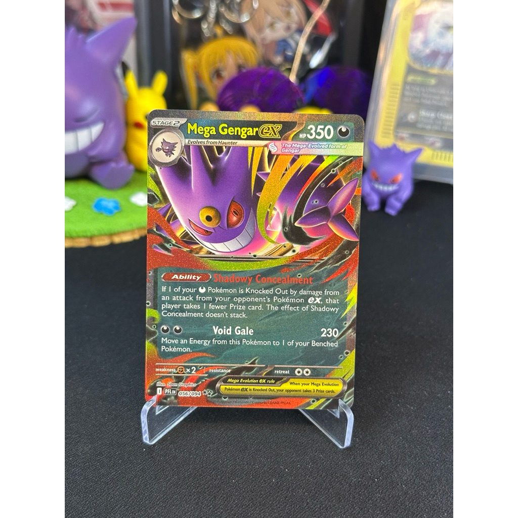 Pokemon Mega Gengar EX 056/094 RR English Mega Gengar Battle Deck