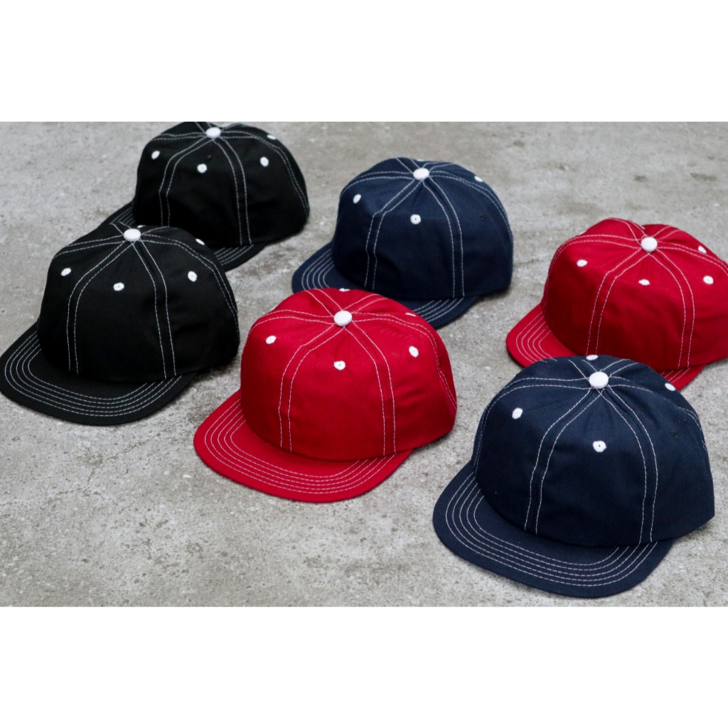topi 6panel basicstreetstyle baseball lidah pendek bordir premium distro brand style unisex/ basebal