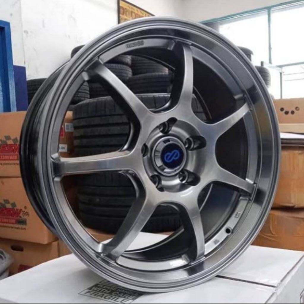 velg mobil ENKEI GT7 ORIGINAL MALAYSIA R18 lebar 8 velg racing r18 pnp innova reborn venturer Innova