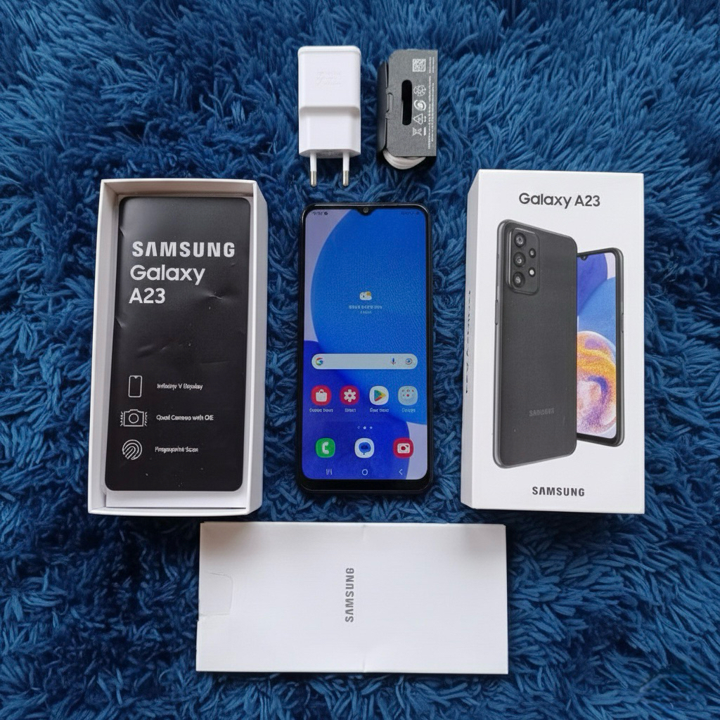 SAMSUNG GALAXY A23 128GB Second Original Ex Garansi Resmi SEIN Murah Kualitas Terbaik / Hp Android S