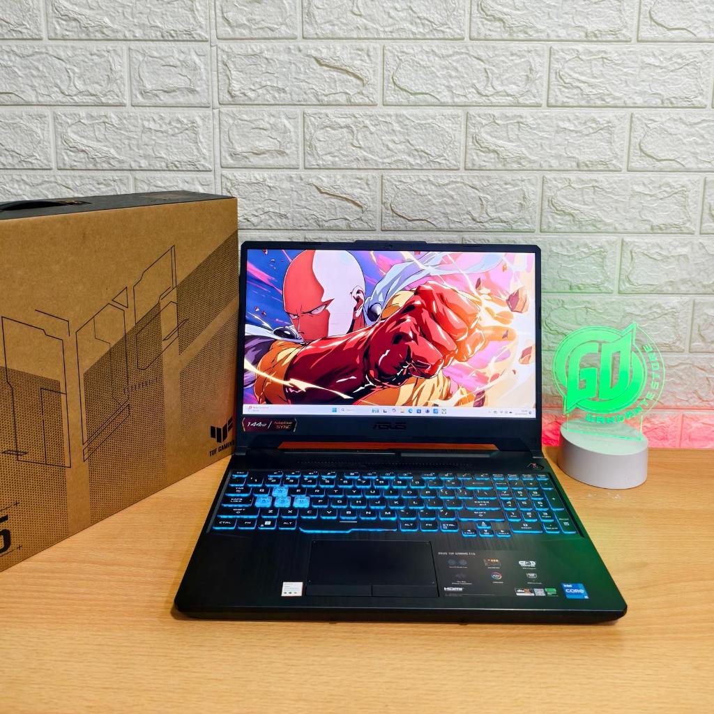 ASUS TUF FX506HC | i5 Gen 11 | RTX 3050 | 144Hz IPS | Gaming Desain Laptop Fullset Original || F15 A