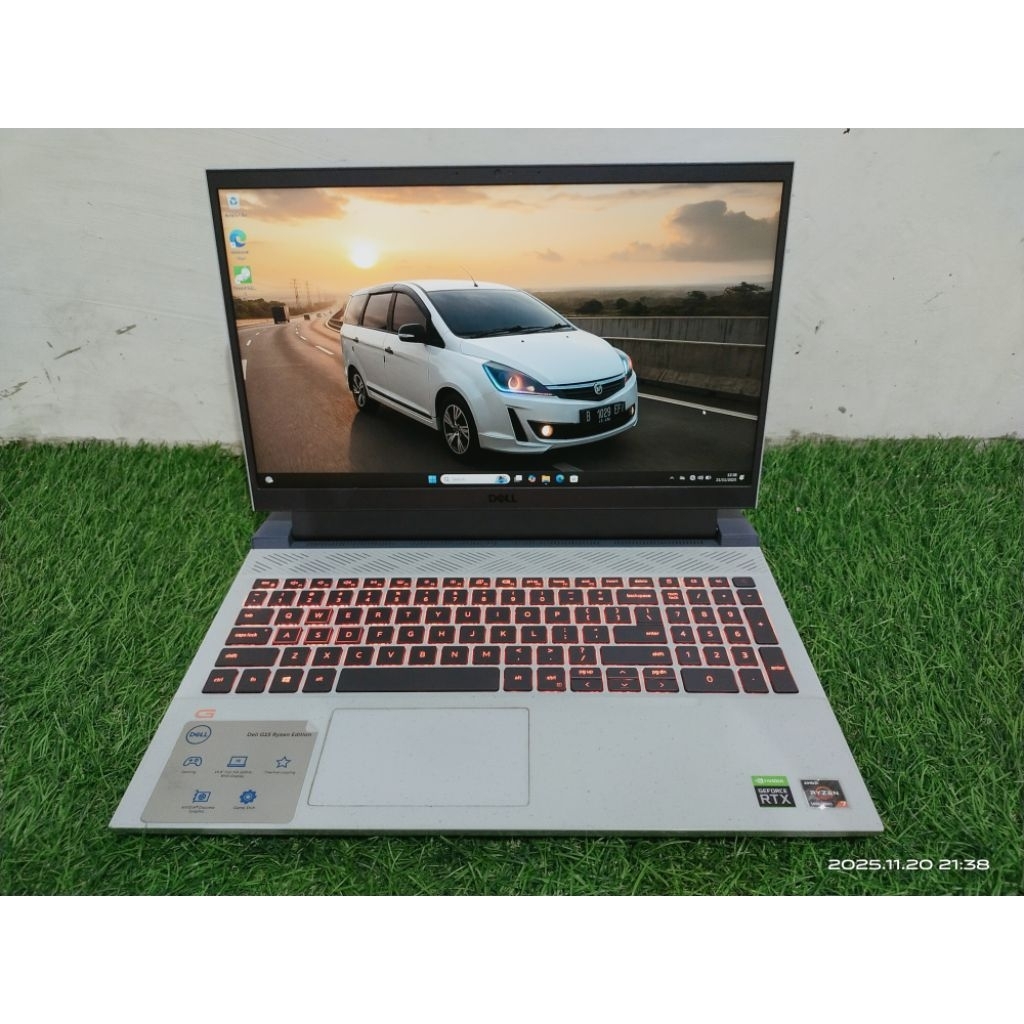 laptop gaming Dell g15 ryzen 7-5800h rtx 3050ti