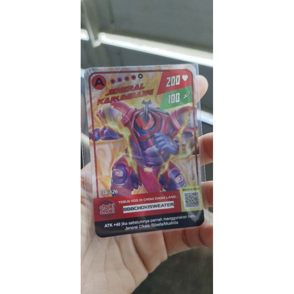 KARTU CHOKI-CHOKI JENERAL KARUMBANG