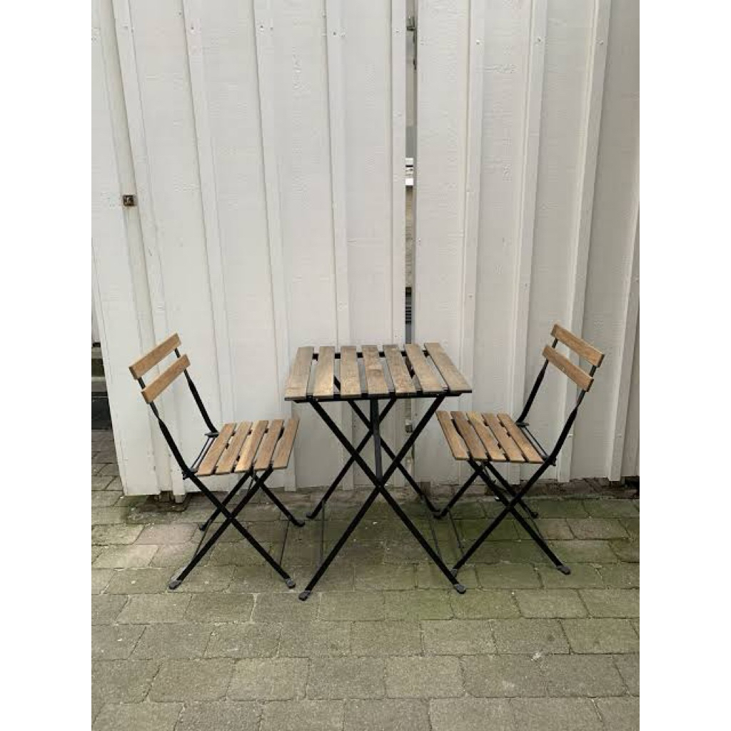 Kursi Teras Set Kayu Besi TAR