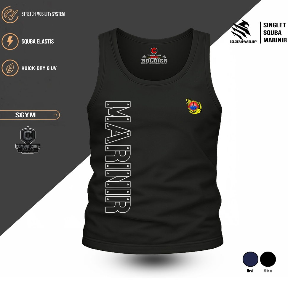 Singlet Gym MARINIR / Amphibious Gear – Combat Core Series | Army Style Scuba premium