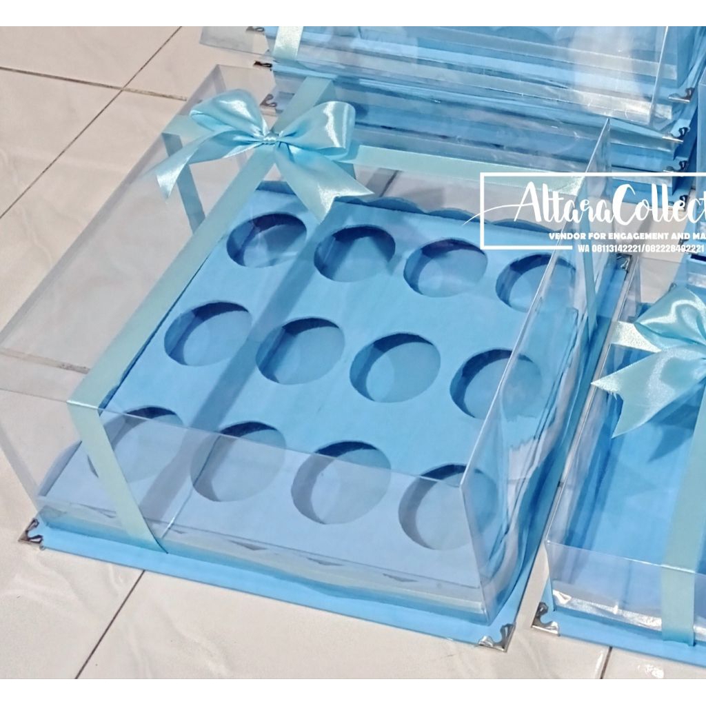 BOX KUE CUPCAKE // BOX CUPCAKE // BOX HANTARAN CUPCAKE