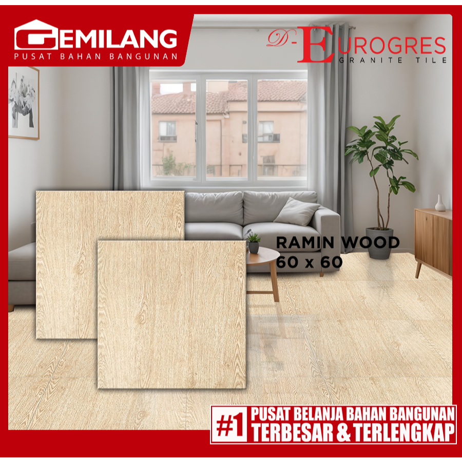 EUROGRES GRANIT DIGITAL RAMIN WOOD 60 x 60