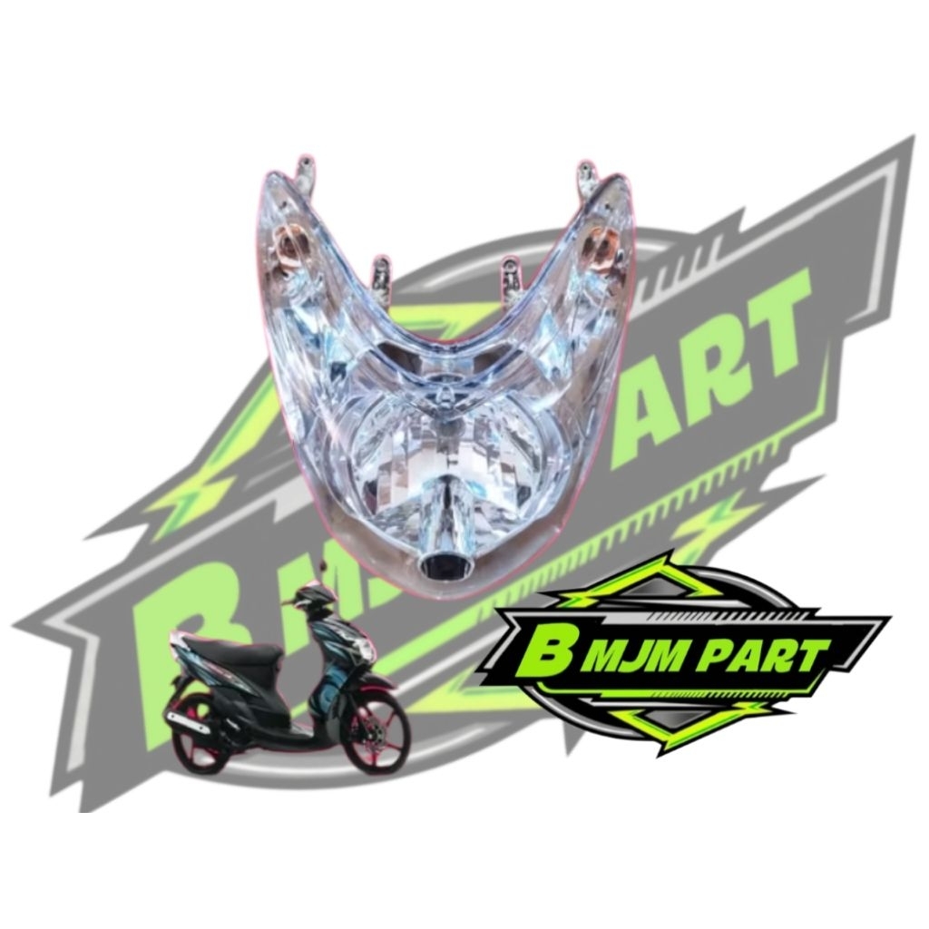 Reflektor lampu depan Assy Yamaha Mio soul karbu Mio soul lama set soket plus bohlam lampu,bohlam se