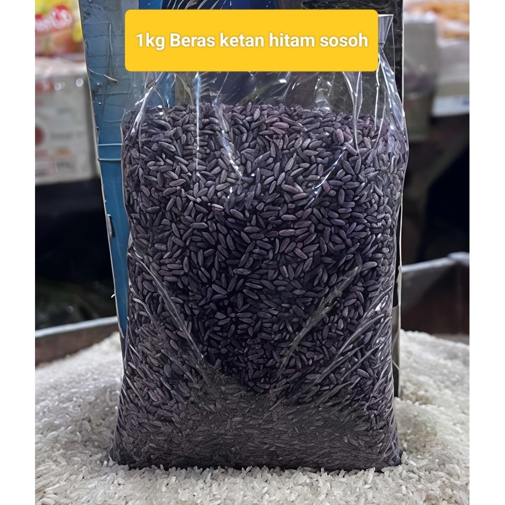 1 kg beras ketan hitam SOSOH