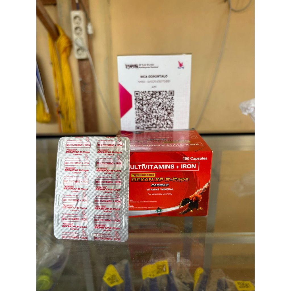 BEXAN XP B-CAP MULTIVITAMIN + IRON isi 10 kapsul