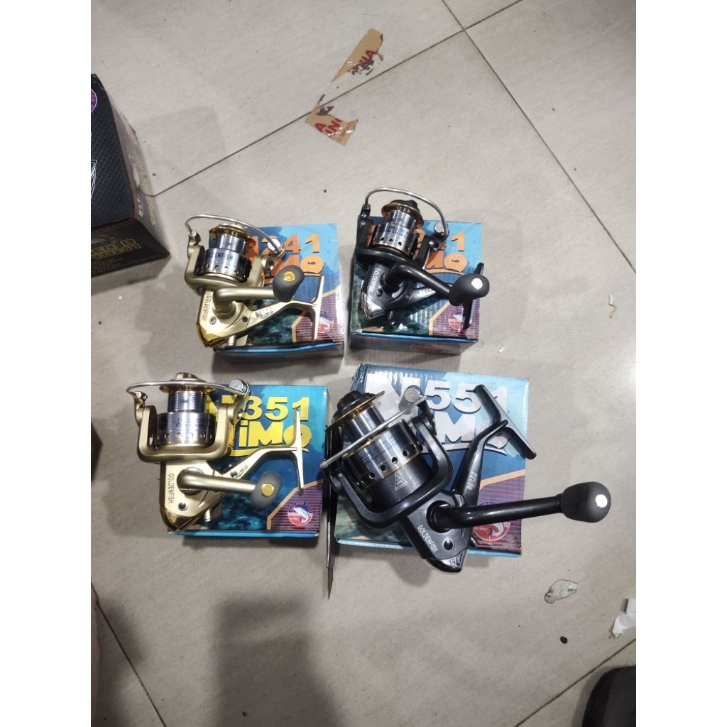 reel pancing golden fish nimo 241 351 551 one way