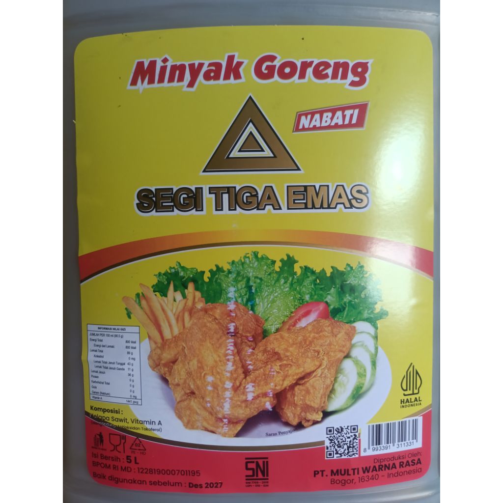 PROMO MINYAK GORENG SEGI TIGA EMAS 5 LITER