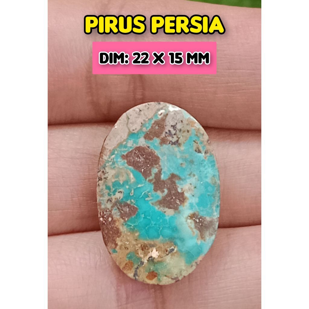 pirus persia Batu akik asli pirus persia Batu saja.07