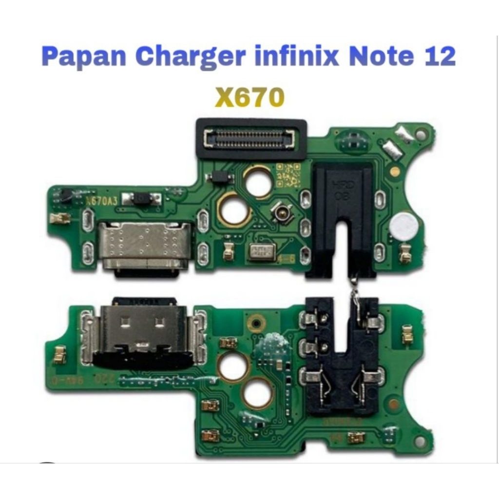 Konektor cas Papan cas Infinix Note 12 Orii ic