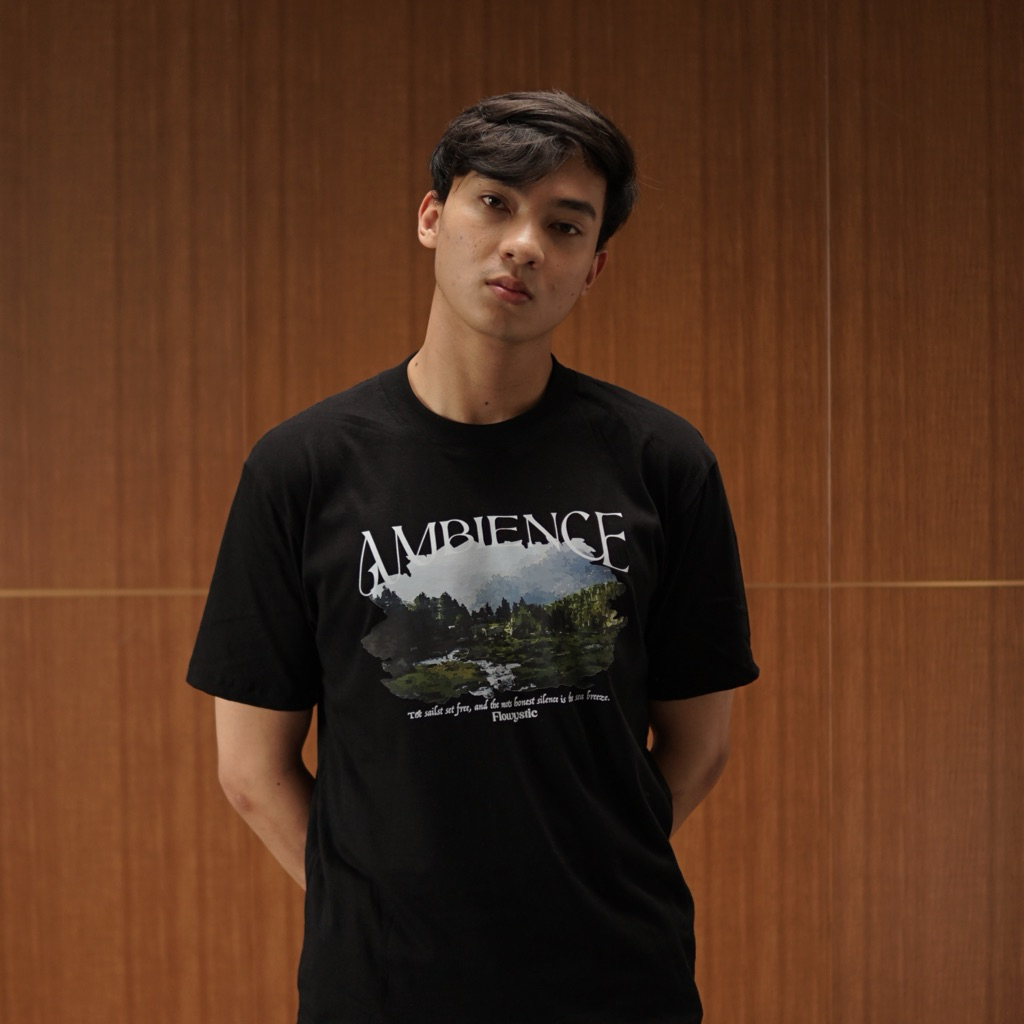 |AMBIENCE| T-SHIRT FLOWYSTIC VINTAGE
