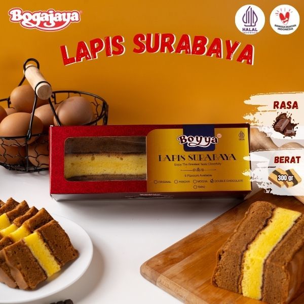 BOGAJAYA Kue LAPIS SPIKU BOYYA 300Gr Oleh Oleh Khas Surabaya