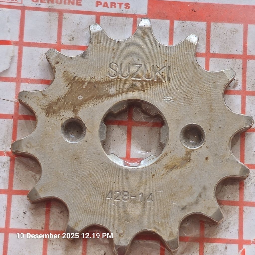Gir depan Suzuki Smash /Shogun 125 428-14T. 27511B09G10N000