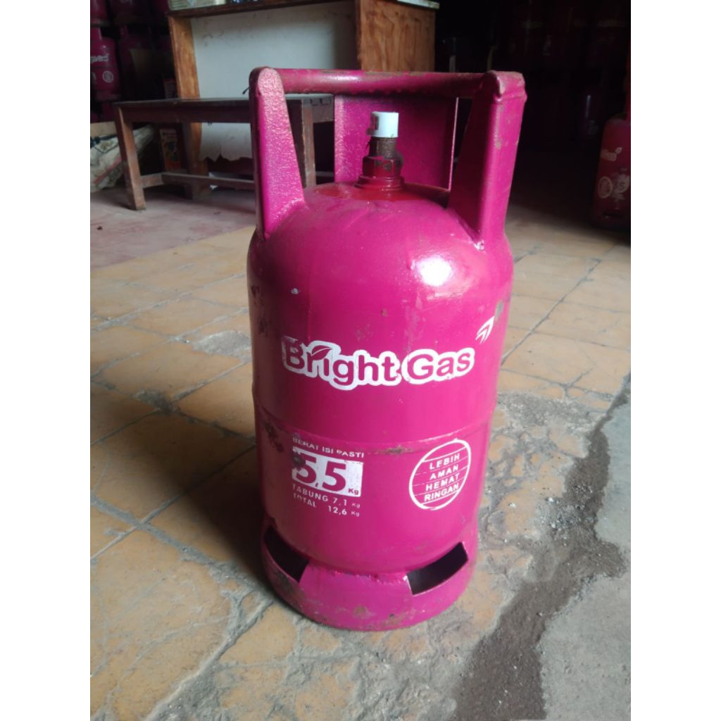BRIGHT GAS 5,5 KG TABUNG+ISI